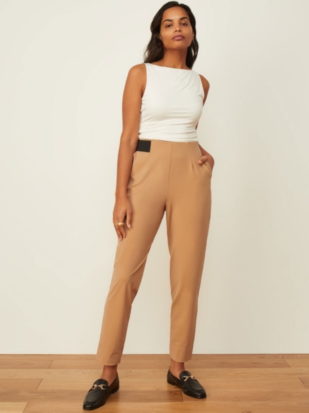 Aday Turn It Around Pants in Latte Size Medium